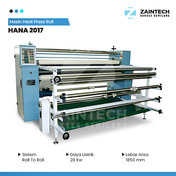 Serupa Mesin Heat Press Roll To Roll HANA 2017